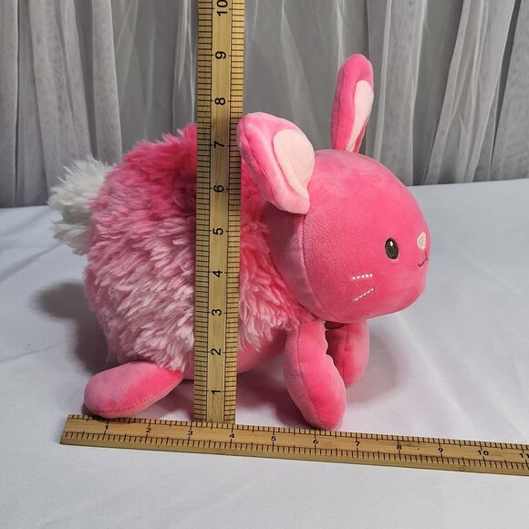 Animal Adventure Pink Bunny Rabbit 8" Stuffed Plush Spring Easter Toy Doll - Picture 8 of 8
